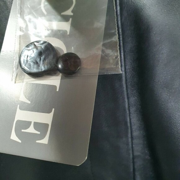 NEW Icicle Size 4 Black Leather Lined Pants $198 - Picture 6 of 9